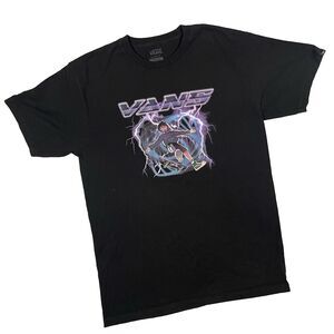 Vans 2023 Karl Jacobs x Vans Collab Skateboard Grunge Black Short Sleeve Medium